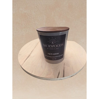 Backwoods By Candlelight Fleur Jardin Candle | Luxury Floral Home Fragrance