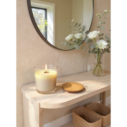 Backwoods By Candlelight Fleur Jardin Candle | Luxury Floral Home Fragrance