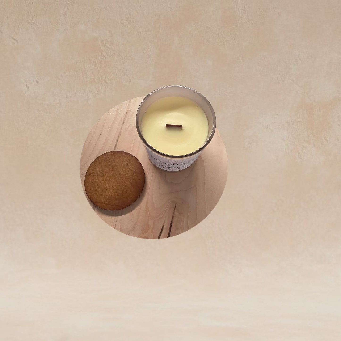 Backwoods By Candlelight Citrus Garden Candle | Luxury Citrus Home Fragrance