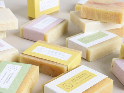 Energizing Grapefruit Infused Soap Bars (Handmade)