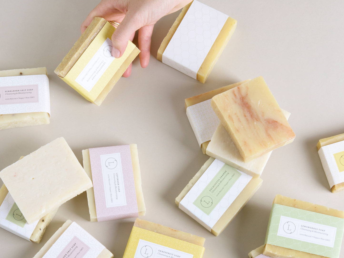 Relaxing Lavender Soap Bars- Cold Processed/Hand Made Soap