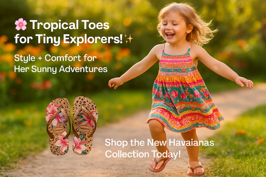 Havaianas Girls Floral Leopard Print