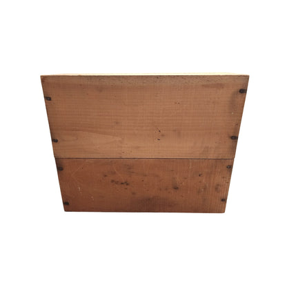 Vintage Simi Winery Wooden Box With Sliding Lid & Dividers