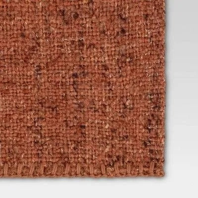 Threshold 60x50" Marled Boucle Textured Wool Cozy Throw Blanket
