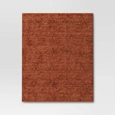 Threshold 60x50" Marled Boucle Textured Wool Cozy Throw Blanket