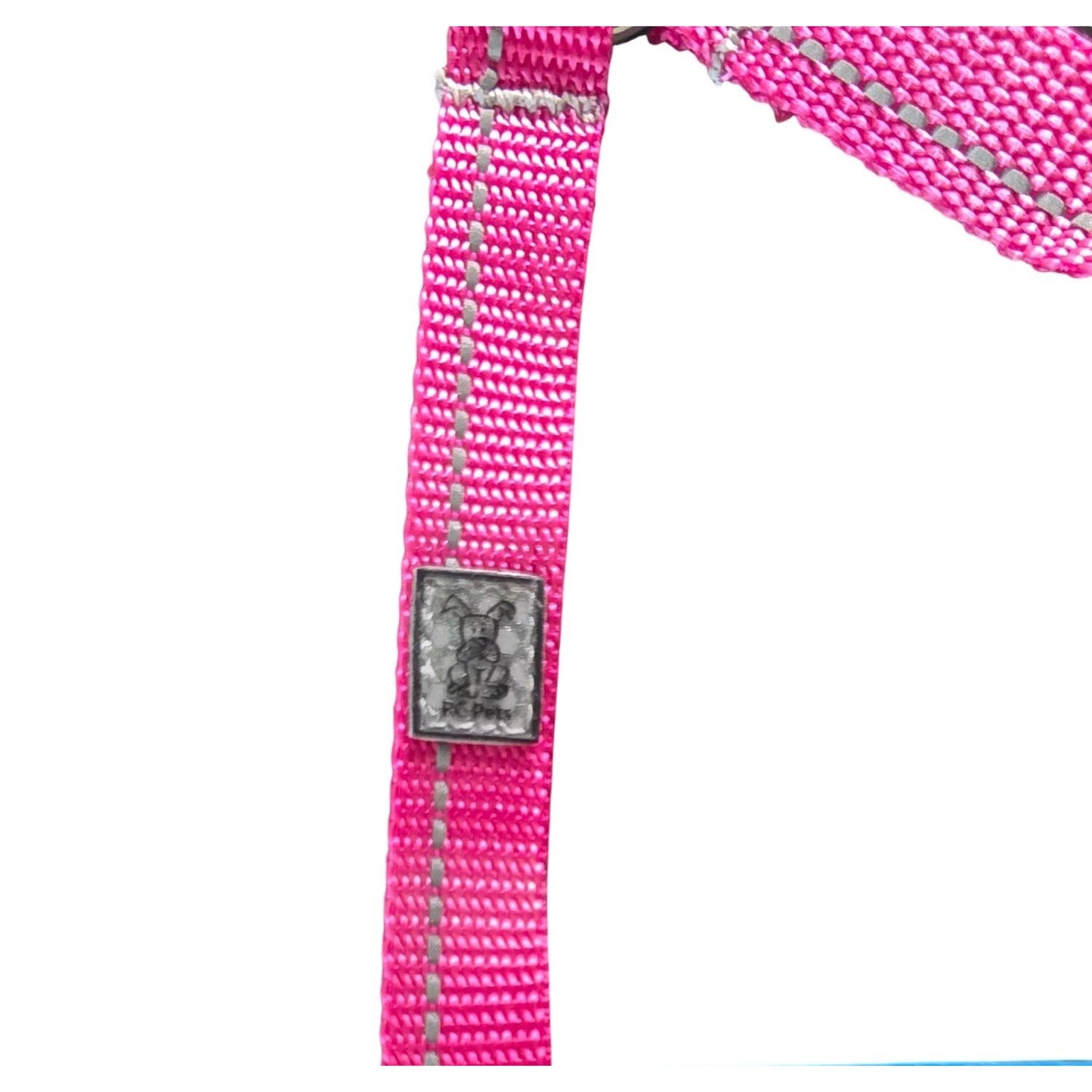 Reflective Pink Adjustable Dog Harness For Small Breeds