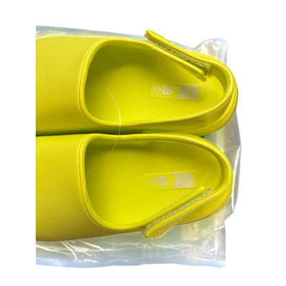 32 Degrees Cool Youth Cushion Slides Yellow Open Toe Walking  - 13-1 Medium