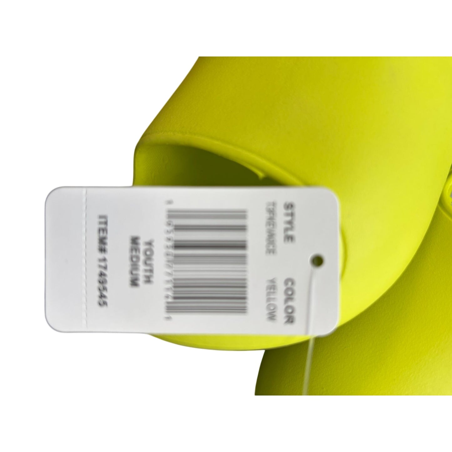 32 Degrees Cool Youth Cushion Slides Yellow Open Toe Walking  - 13-1 Medium