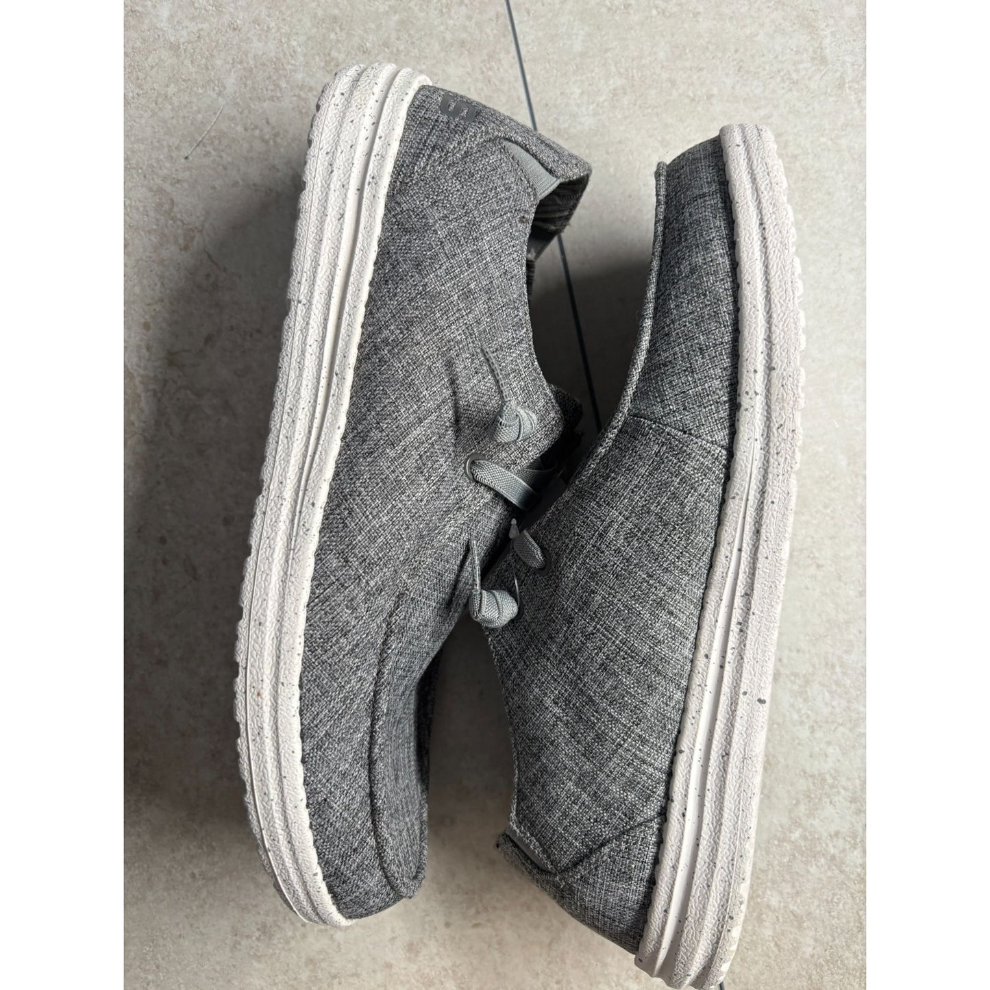 Skechers Mens Go Walk Evolution Ultra Impeccable Slip-On Shoes Gray Fabric Lightweight & Breathable Casual Footwear