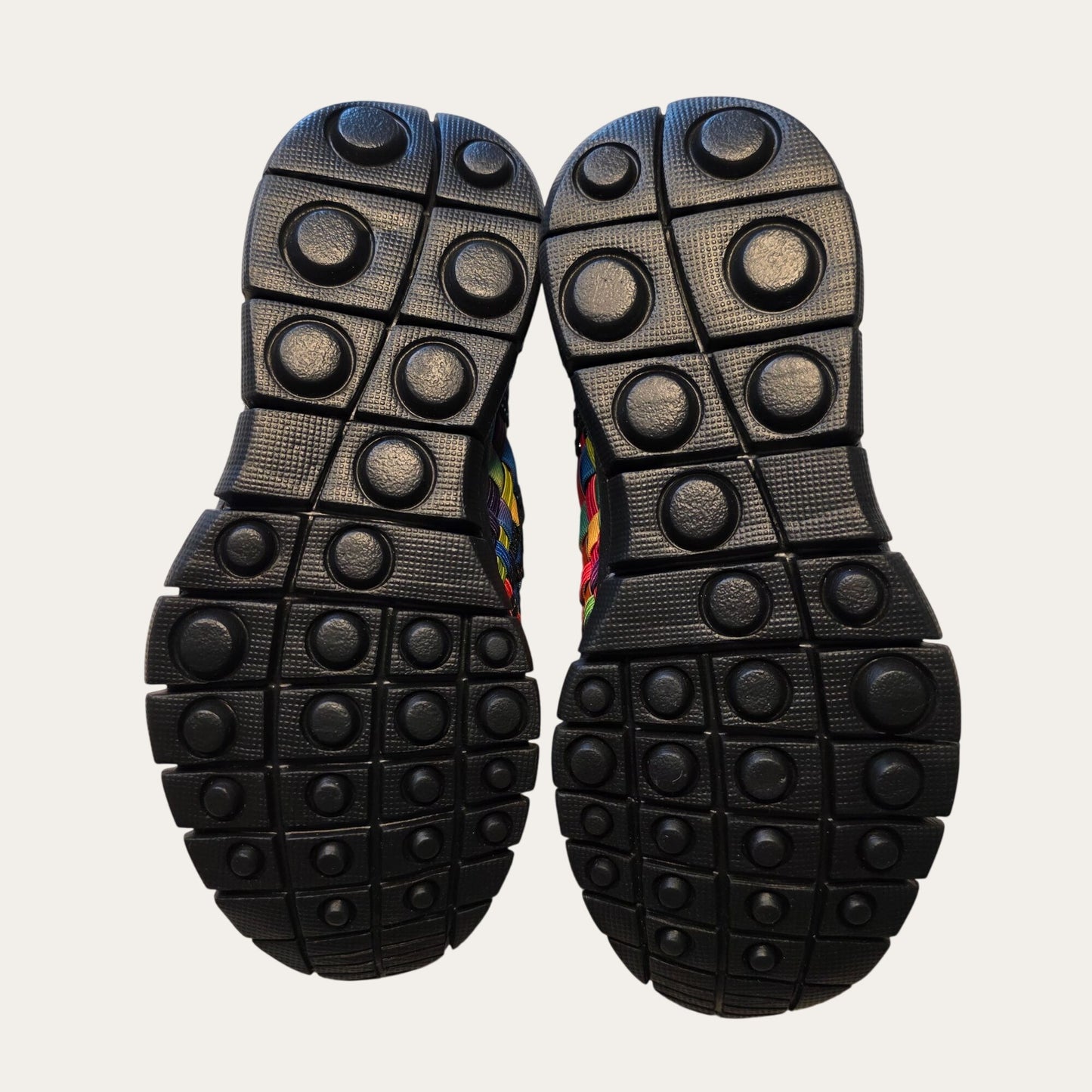 Bernie Mev Vicky Black Multi Women’s NIB Woven Comfort Shoes
