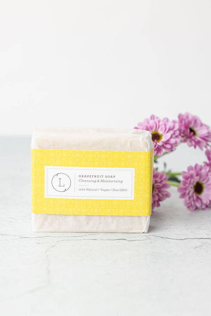 Energizing Grapefruit Infused Soap Bars (Handmade)