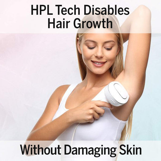 Silk'n HPL Hair Removal Device With Permanent Hair Reduction & Skin Safety Features