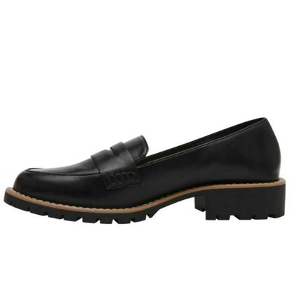 DV by Dolce Vita Lug Loafers Slip-On Black