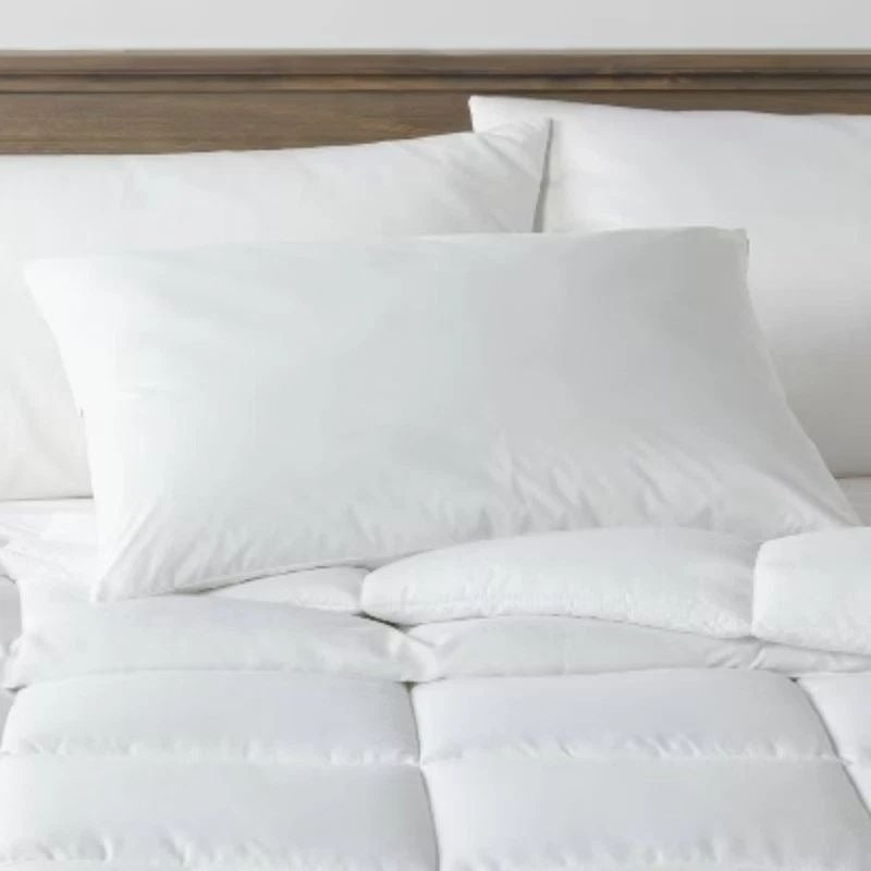 King Medium Firm Shapeable Memory Foam Bed Pillow - Threshold™: Cotton Cover