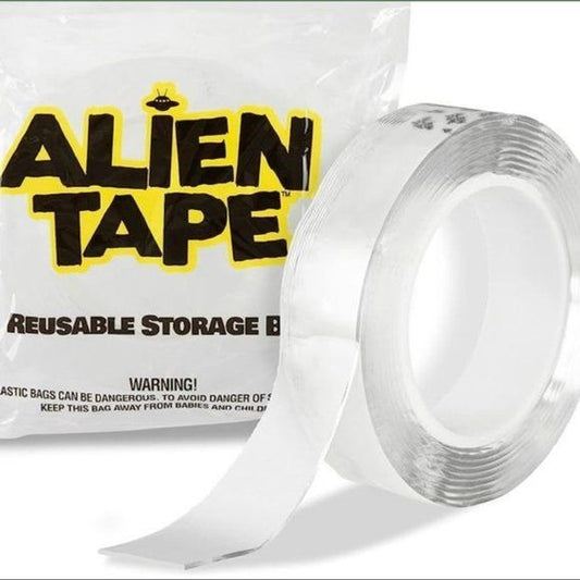 Alientape Nano Double Sided Tape, Multipurpose Removable Transparent Adhesive
