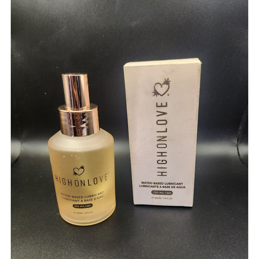 High On Love Water-Based Lubricant | Vegan, Fragrance-Free Intimate Gel
