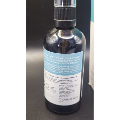 Facetheory Replenamist T5 | Hydrating Mist Niacinamide, Cactus Water & Prickly Pear skincare.