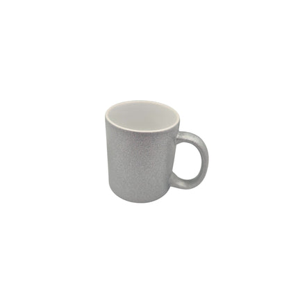 Handmade 12 oz Coffee Mug – “But First Pray” Glitter Silver Cup | Inspirational Prayer Mug | Faith Gift for Women, Coffee & Tea Cup