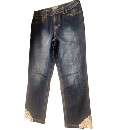 Cat & Jack Denim Jeans With Adjustable waist Size 14