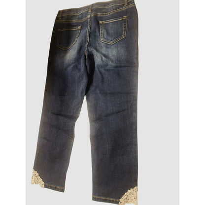 Cat & Jack Denim Jeans With Adjustable waist Size 14
