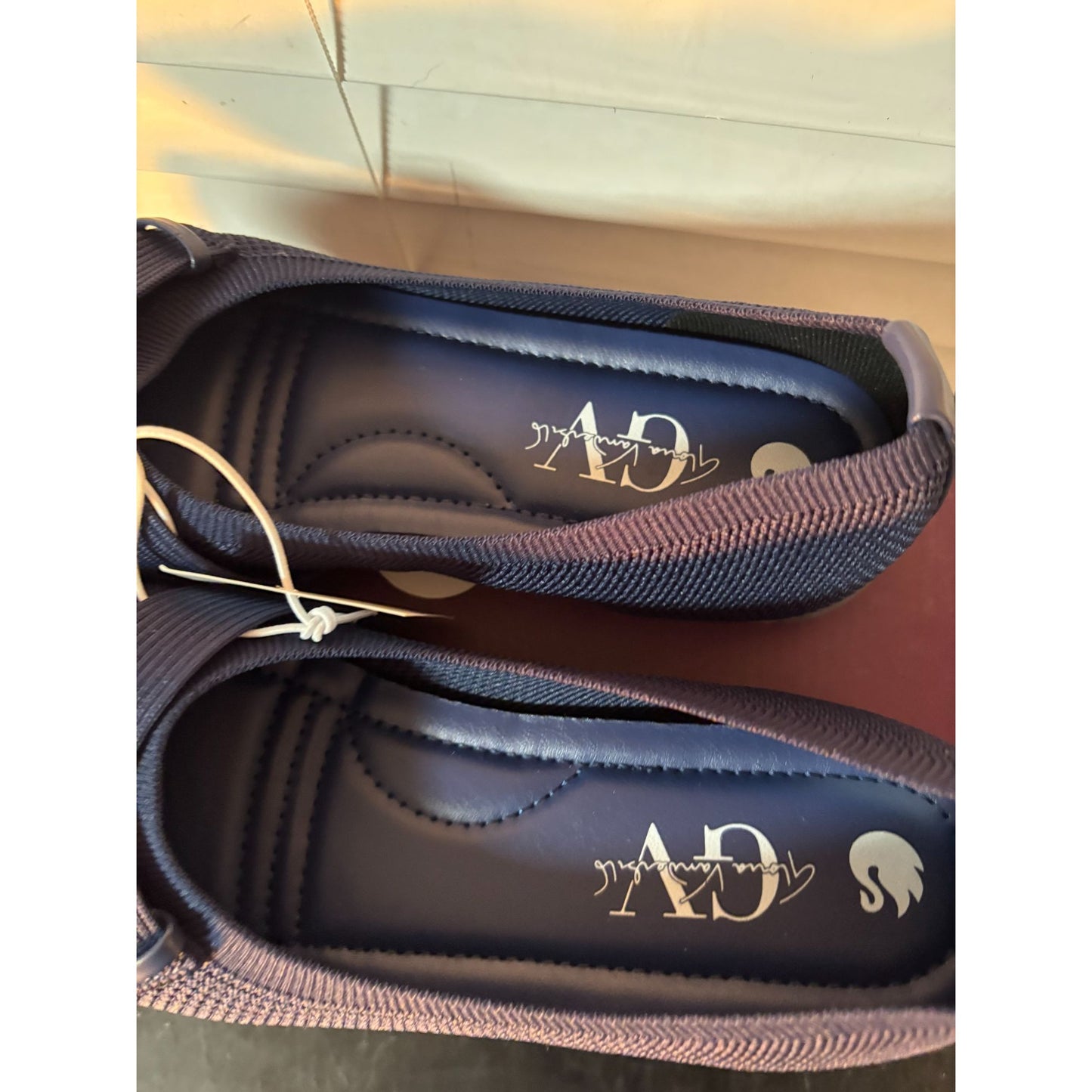 Gloria Vanderbilt Debbie Women's Ballet slip on Navy Blue