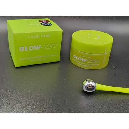 I Dew Care Glow-Key Brightening Vitamin C Eye Cream 15ml Vegan & Cruelty-Free With Applicator
