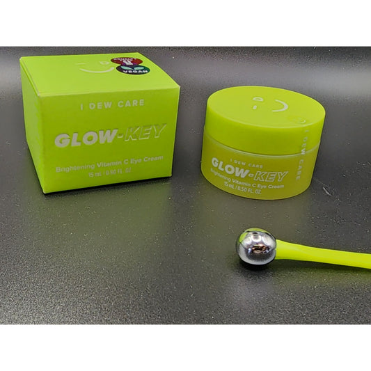 I Dew Care Glow-Key Brightening Vitamin C Eye Cream 15ml Vegan & Cruelty-Free With Applicator