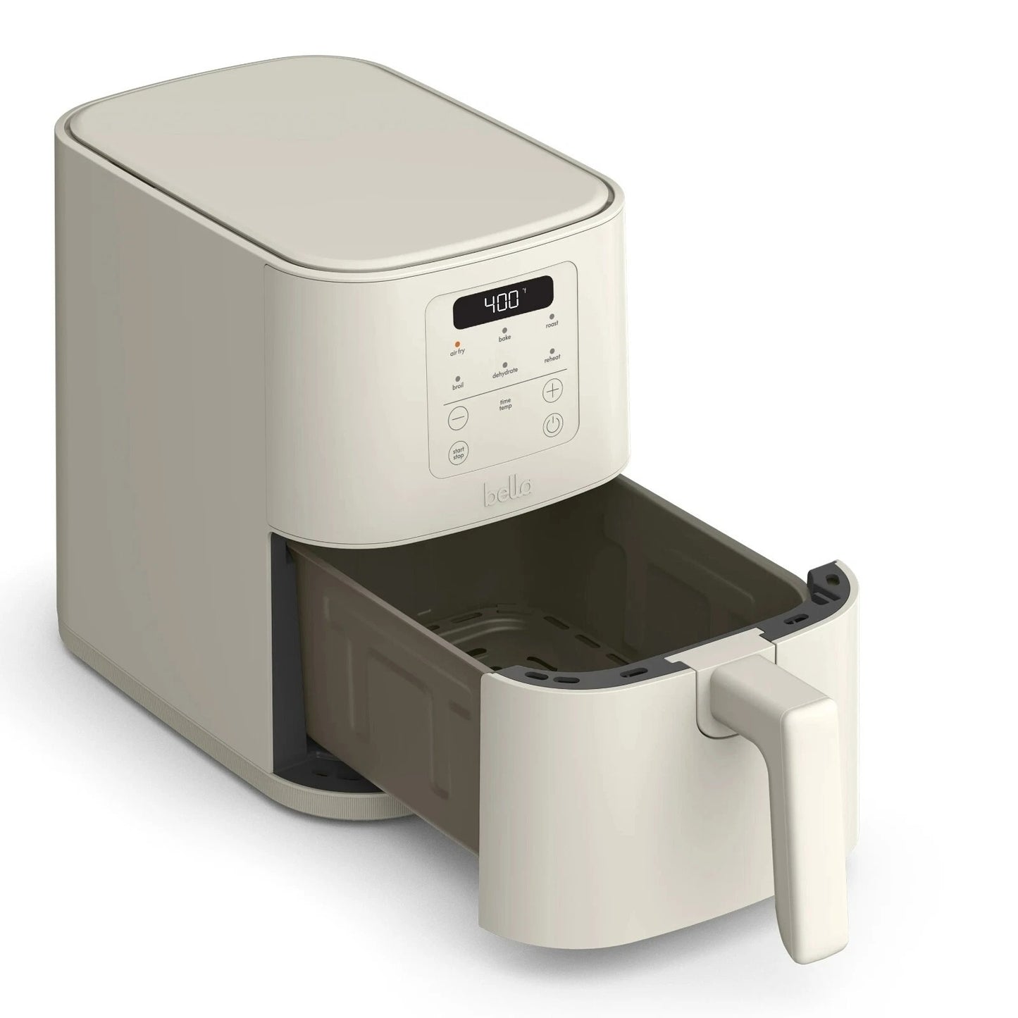 bella 4qt Slim Air Fryer, Oatmilk