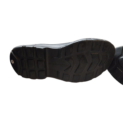 Alexander McQueen Tread Logo Sock Sneakers • Black • Size 40 EU / 7.5–8 US • Designer Luxury Shoes