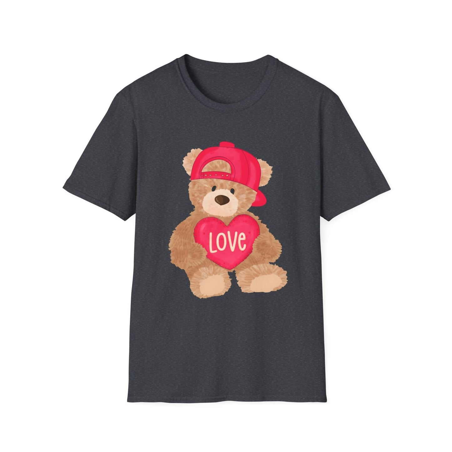 Matching Teddy Bear Couple Graphic Tees Valentine