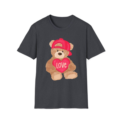 Matching Teddy Bear Couple Graphic Tees Valentine