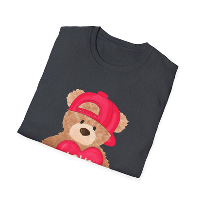 Matching Teddy Bear Couple Graphic Tees Valentine