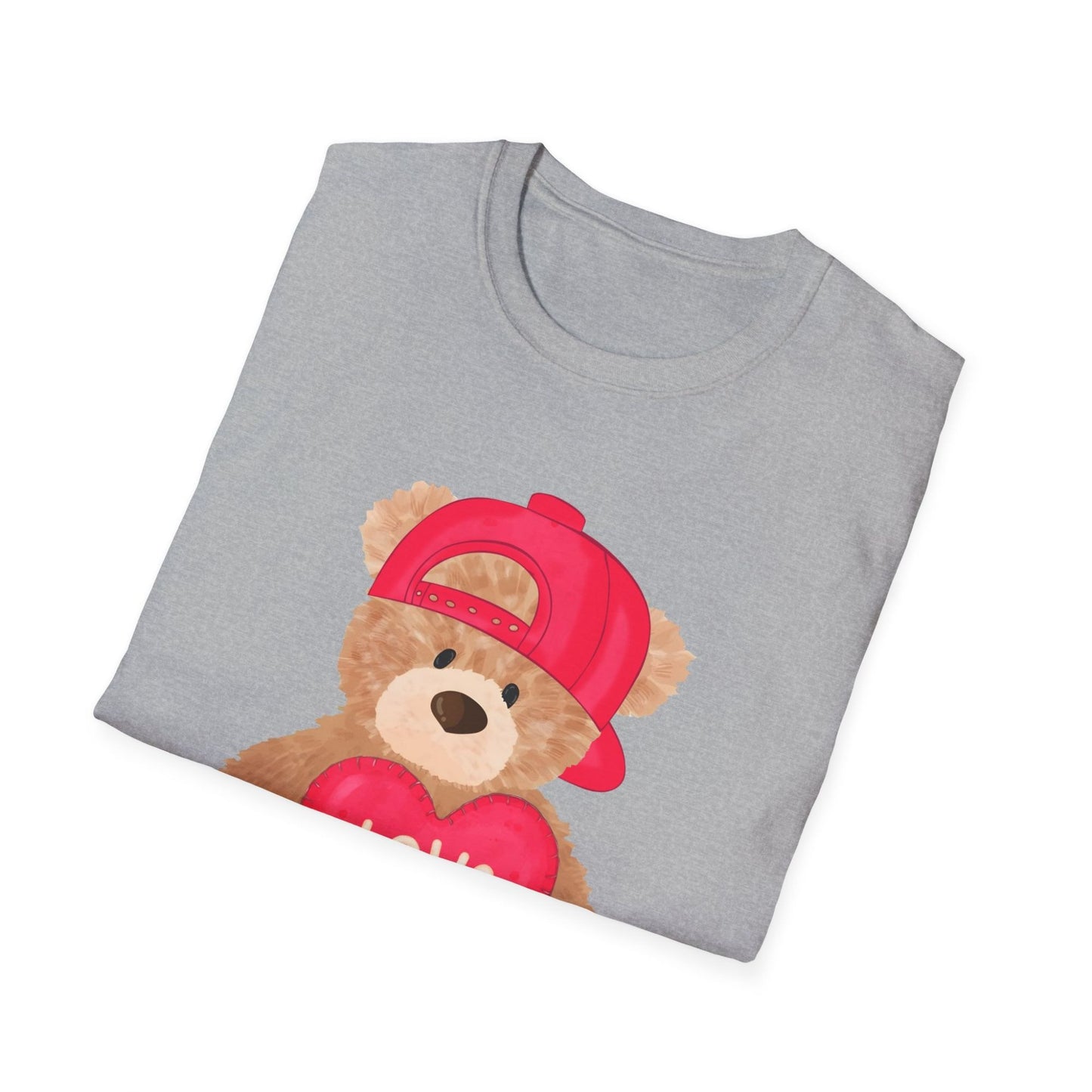 Matching Teddy Bear Couple Graphic Tees Valentine