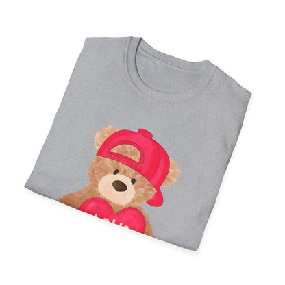 Matching Teddy Bear Couple Graphic Tees Valentine