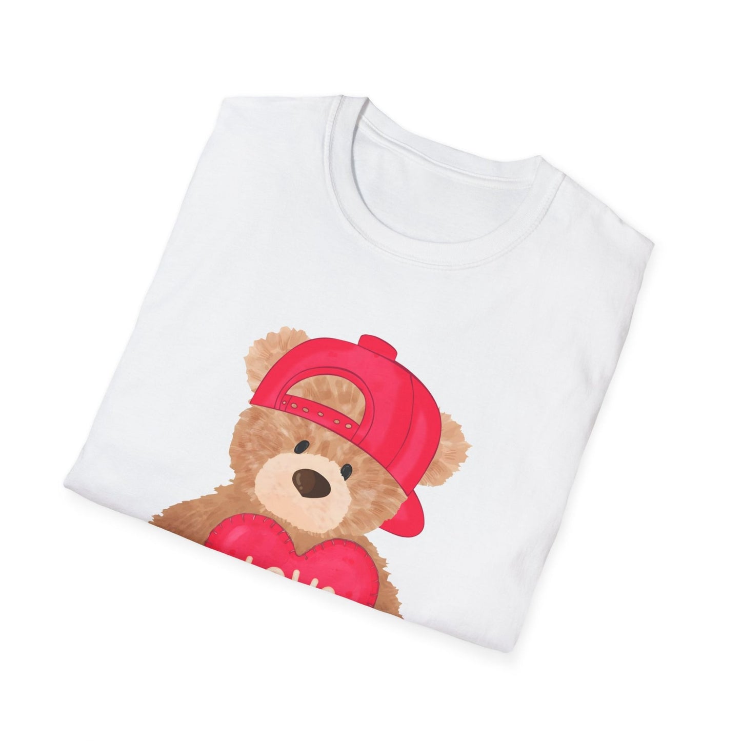 Matching Teddy Bear Couple Graphic Tees Valentine