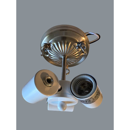 Livex Lighting - Oasis - 3 Light Flush Mount in Contemporary Style - 16 Inches With Frosted Glass Shade