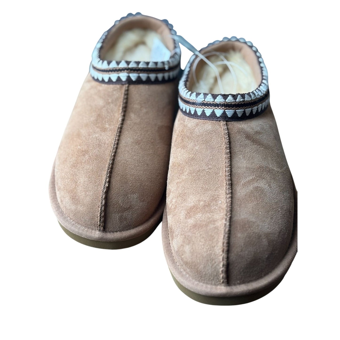 Kirkland Signature Unisex Shearling Slipper Tan Havane