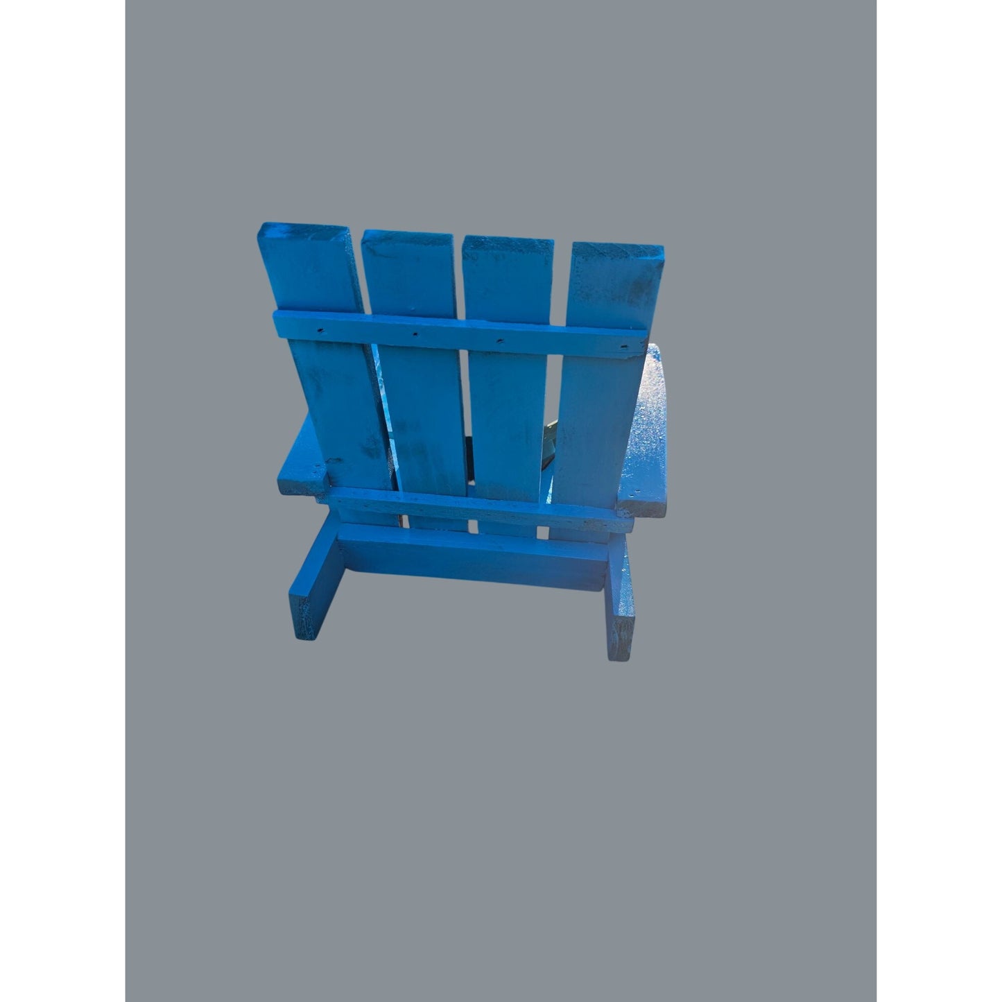 Miniature Adirondack Chair Planter Stand For Indoor Or Outdoor Decor