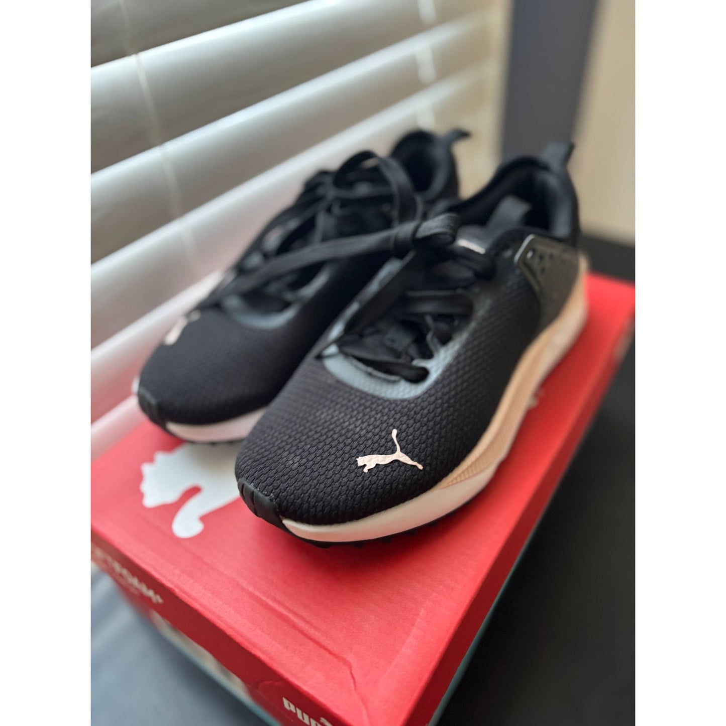 PUMA PC Runner Women's Lightweight Athletic Running Shoe Black