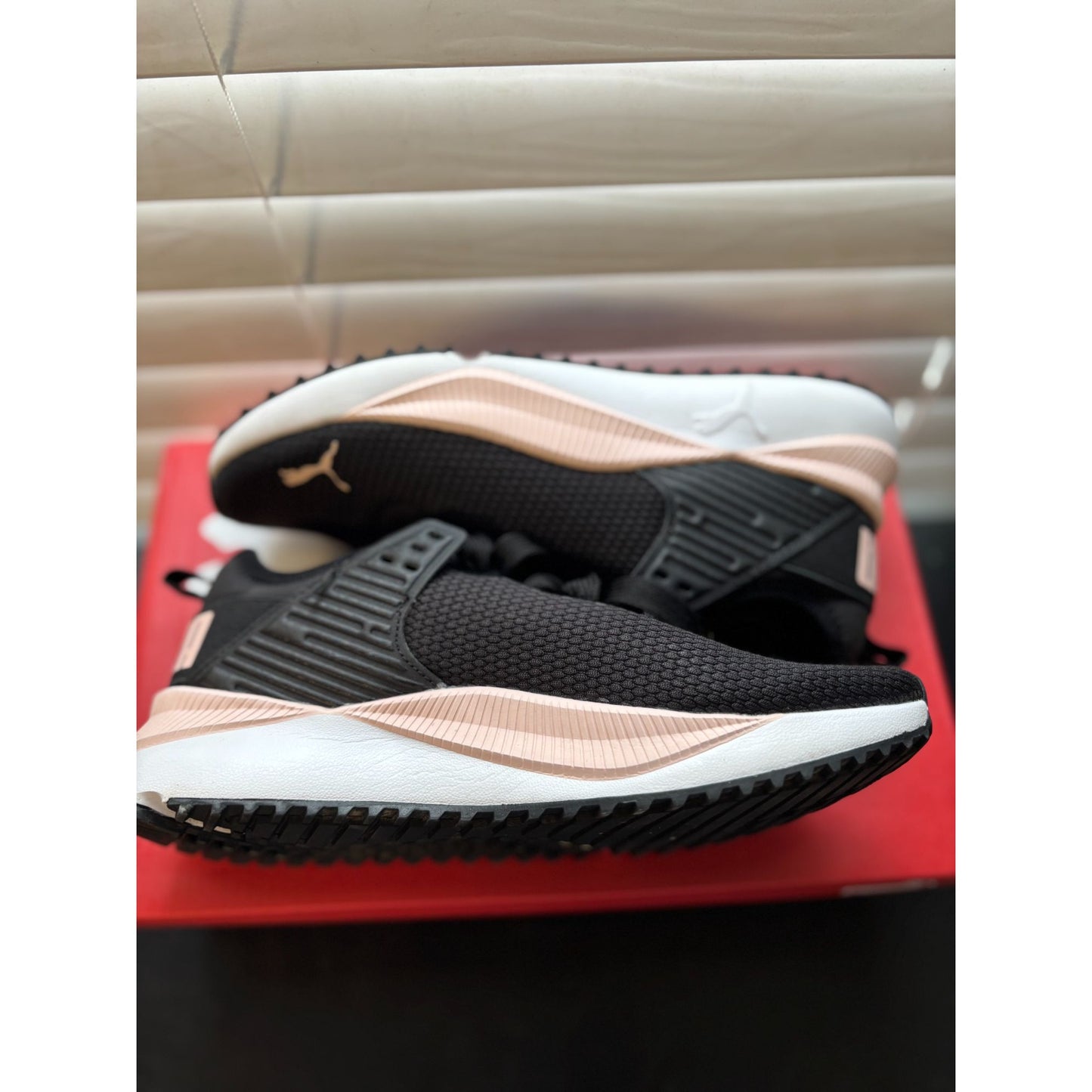 PUMA PC Runner Women's Lightweight Athletic Running Shoe Black