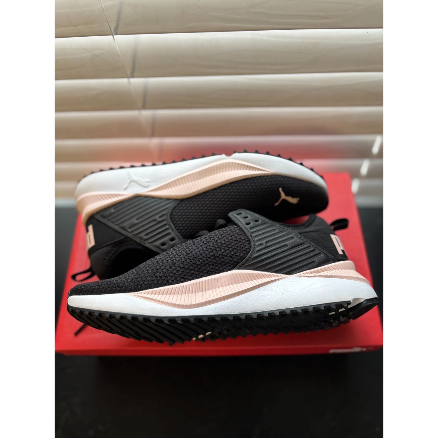 PUMA PC Runner Women's Lightweight Athletic Running Shoe Black
