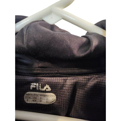 Fila Mens Black Hoodie  Size S.