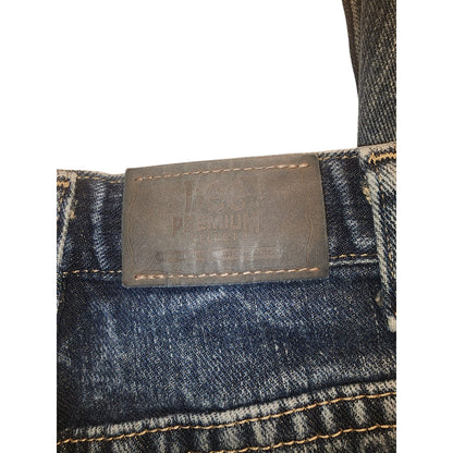 Lee Premium Select Boot Cut denim jeans Size 7X S Adjustable waist button