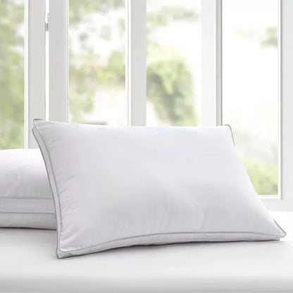 Claritin Cotton Hypoallergenic Pillow Set For Enhanced Comfort & Support