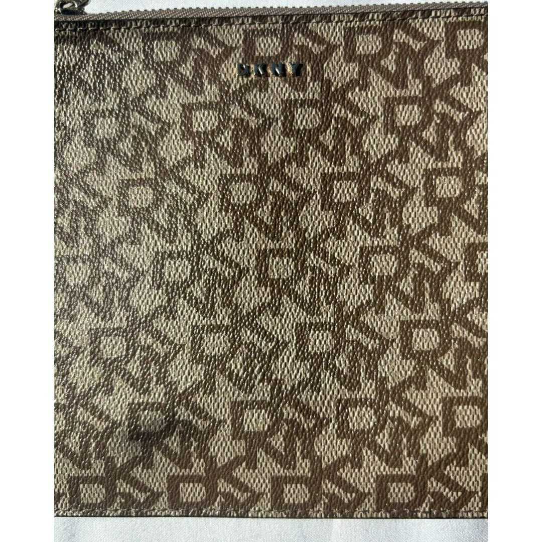 DKNY Wristlet Logo Pattern
