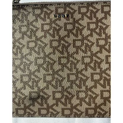 DKNY Wristlet Logo Pattern
