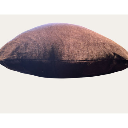 Soft Velvet Blue Square Decorative Throw Pillow Home Decor Cushion