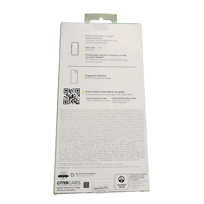 OtterBox Symmetry Clear Phone Case + Glass Screen Protector for iPhone 16 Pro Max – MagSafe Compatible
