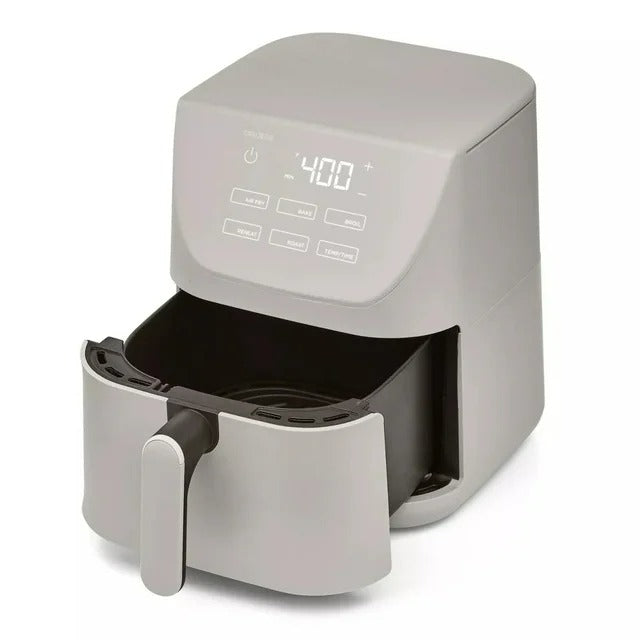 CRUXGG 6QT Touch-Activated kitchen Air Fryer – GRAY- Touch Activated