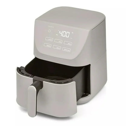 CRUXGG 6QT Touch-Activated kitchen Air Fryer – GRAY- Touch Activated